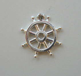 Ship Wheel Charm
