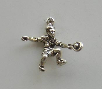 Tennis Player Charm