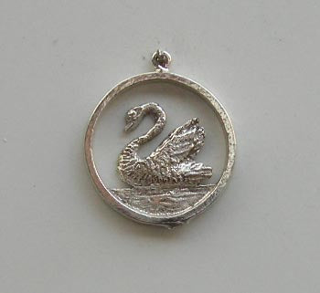Swan Charm
