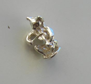 CAT AND FIDDLE Charm
