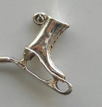 Ice Skate Charm