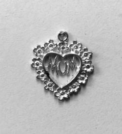 Mum Heart Charm