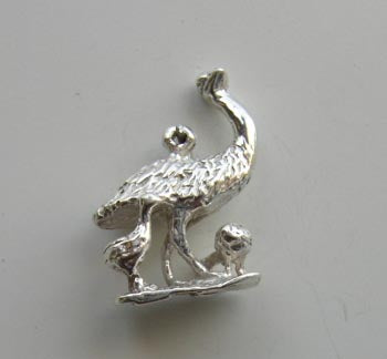 Emu Family Charm