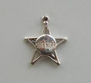 Sheriff Badge Charm