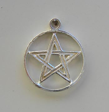 Pentagram Charm Large